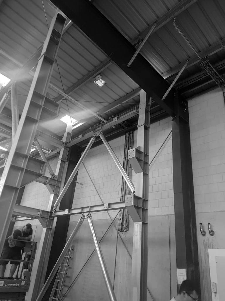 VSI Projekt: Stahlbühnen zur Aufnahme von Filter- und Lüftungstechnik